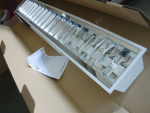 RSED 1/36 IND. Einbauleuchte 1x T8T/26 36W VVG BAP-Raster
